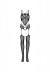 Obsessive Bodystocking czarny S/M/L