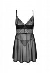 Sekswony zestaw babydoll i stringi Obssesive   M/L