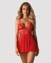 Obsessive koszulka nocna 838-BAB-3 babydoll i stringi  S/M
