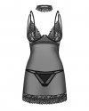 Bielizna erotyczna koszulka i stringi Donarella  M/L