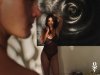 Czarne smukłe prześwitujące body erotyczne Obsessive Novenes XS/S
