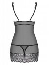 Obsessive 853-CHE-1 koszulka i stringi  S/M
