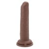 Nieobrzezany penis dildo z napletkiem  20 cm