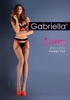 Rajstopy Strip Panty Kabaretka Erotica Strip Panty 153 czarne S/M
