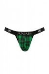 Sexy majtki męskie jockstrapy zielona krata Magic jock strap S