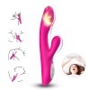 Wibrator sex stymulator króliczek z funkcją grzania