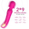 Wibrator masażer łechtaczki rożdżka wand różowa