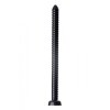 Mega długie prążkowane dildo analne na przyssawce 48 cm