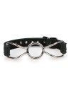 Knebel pierścień do ust Metal Mouth Gag