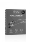 Stymulator Long Nipple Clamps With Chain