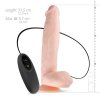 Gigantyczne dildo wibrujące seks masażer z pilotem 31,5 cm