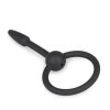 Dilator do penisa z zawleczką Small Silicone Penis Plug With Pull
