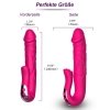 Realistyczne wibrujące dildo masażer łechtaczki mega orgazm