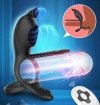 Podwójny wibrujący pierścień erekcyjny na penisa jądra stymulator łechtaczki