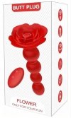 Rotacyjne kule analne sonda z pilotem Rose rotating anal beads