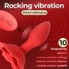 Korek analny rotacja Rose rotating anal plug