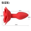 Korek analny rotacja Rose rotating anal plug