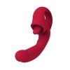 Mini wibrator do wanny do punktu G z lizaniem Rouge Velvet