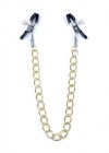 Klipsy na sutki łańcuch Exclusive Nipple Clamps No.8 - Fetish B