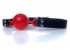 Knebel kulka do ust z dziurkami Ball Gag 