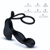 Wibrator silicone massager 7 function and heating function, black