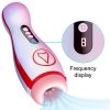Potężny masturbator USB dla mężczyzn 7 zakresów ssania 7 wibracji