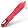 Wibrator silicone vibrator usb, 10 vibration modes, heating