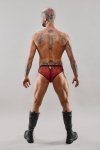 Męskie majtki brazyliany chippendales błyszczące - M