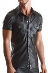 Koszula męska wetlook slim fit XL
