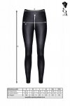 Seksowne leginsy wetlook BRMADDALENA001 S