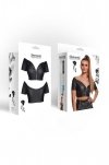 Bielizna - Brmarina001 top czarny rozmiar XXL