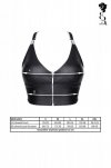 Bielizna - Brzitai001 top czarny rozmiar M