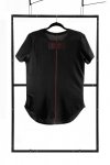 T-shirt men black L fashion