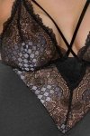Bielizna Giorgia chemise black S/M - Casmir
