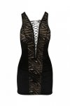 Bielizna Lara chemise black L/XL - Casmir