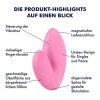 Dyskretny masażer na palec Satisfyer Love Riot różowy