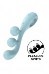 Masażer z kulkami Satisfyer Tri Ball 2 błękitny