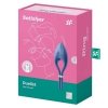 Regulowany pierścień erekcyjny z wibracją Satisfyer Duelist niebieski