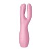 Masażer pochwy i łechtaczki Satisfyer Threesome 3 różowy