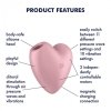 Stymulator Satisfyer Cutie Heart (Light Red)