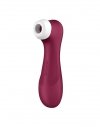 Pro 2 generation 3with liquid air technology, vibration and bluetooth/app wine red