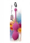 Silicone kegel balls 32mm 200g dark pink - boss series