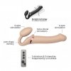 Vibrating Strapon - L - vanilla