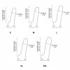 Penis dildo na przyssawce ruchoma skóra 13,5 cm