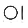 Zestaw 3 pierścieni erekcyjnych Baile- Rings Rubber 