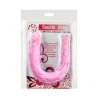 Analno - waginalne podwójne dildo różowe