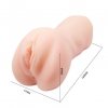 Masturbator z wibracją sztuczna pochwa Crazy Bull Realistic 