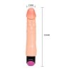 Wibrujące zakrzywione dildo Baile 25 cm