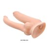 Podwójne dildo wibrujące waginalno analne Baile