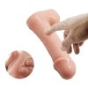 Pas Strapon realistyczne dildo penis z jądrami wagina oszaleje